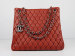 women designer branded handbag with genuines leather