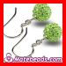 New Arrival Shamballa Crystal Ball Earrings 8mm