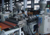 PVC wave board making machine