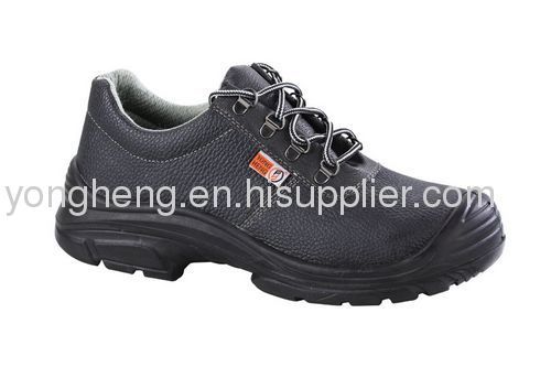 Leather Slip On Safety Shoes