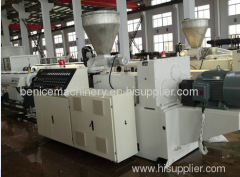 PVC pipe extrusion machine