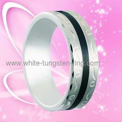 Tunsten Carbide Ring Tungsten Gold Ring