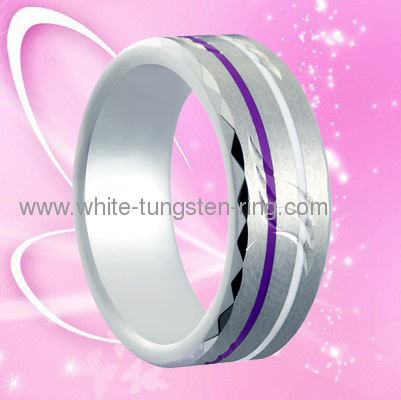 Tungsten Ring Gold Rings