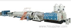 HDPE large diameter gas and water supply pipe extrusion line