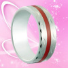 Western Style Wedding Ring Tungsten Carbide Gold Ring hot Sales