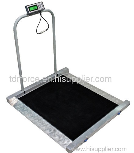 Wheelchair scales