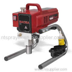 Electric high pressure airless sprayer