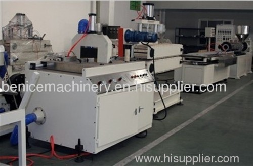 WPC profile extruding machines