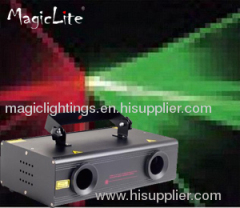 Double Head Red and Green Laser