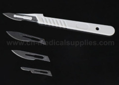 Surgical Scalpel with Plastic Handle