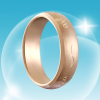 5MM Rose Gold Tungsten Ring Fashion Jewelry Rings for Women