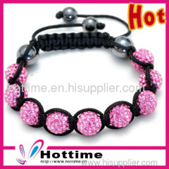 shiny shamballa bracelet