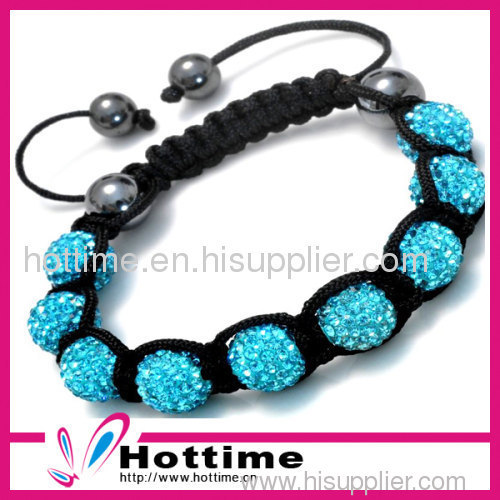 fashion shamballa bracelet with diamond