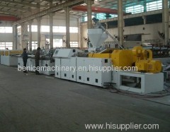 PVC window sill extrusion line