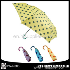 Three folding pocket umbrella