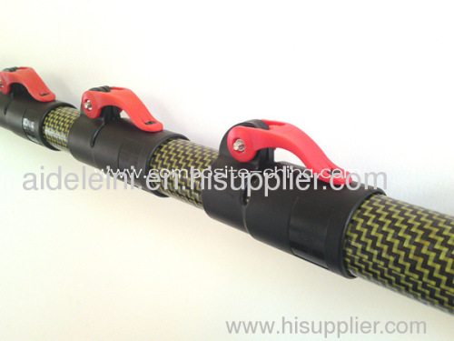 telescopic boom pole