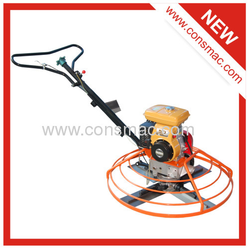 petrol concrete power trowel machine