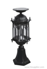 Black europe solar standing light (DH-P04-58)