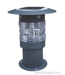 LED solar standing light for lawn