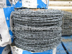 15 1/2 gauge high tensile barbed wire