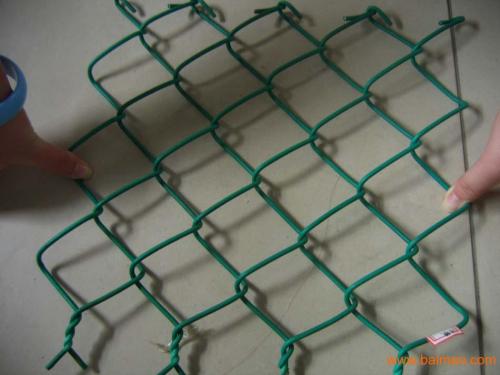 PVC chain link mesh