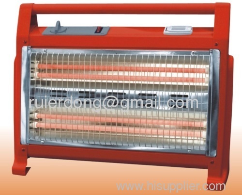 Portable 1600W electric heater/quartz heater