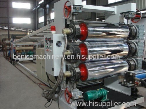 Board extrusion machine for PP