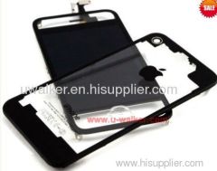 Clear iPhone 4 lcd with digitizer&back cover assembly