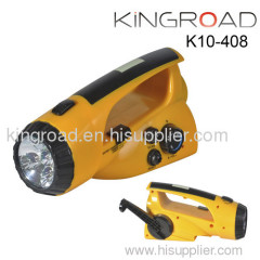 5 led dynamo torch