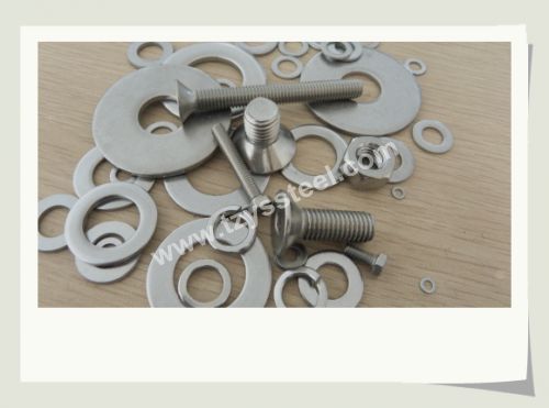 Stainless steel flat round washers