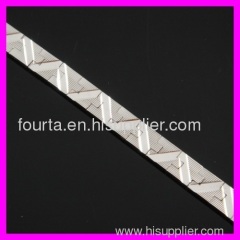 Rhodium plated bracelet 4540009