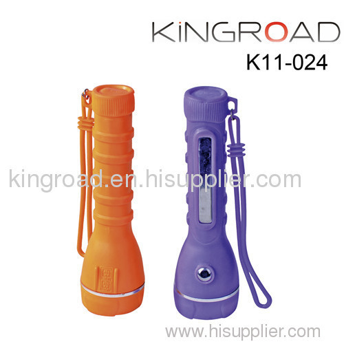 plastic torch with hand wrist