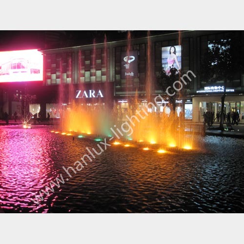 Hanlux Led Underwater Lamp In Ningbo Tianyi Plaza 1