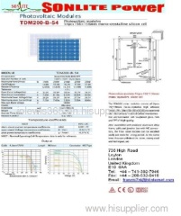 Photovoltaic Modules Sillicon Cells