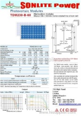 Solar Photovoltaic Modules Cells