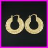 18k gold plated earring 1210044