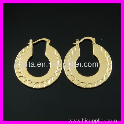 18k gold plated earring 1210044