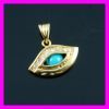 Blue eye 18K gold plated pendant 1620192