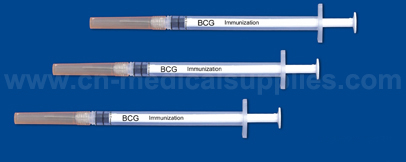 BCG Vaccine Syringes