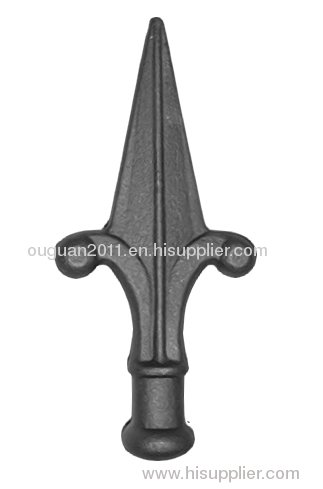 wrought iron spear point