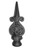 Wrought iron gun points