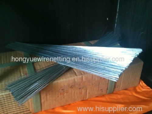 Hot dip Zinc plating Straight Cut Wire