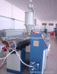 PERT pipe extruding line