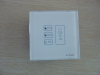 glass decorative touch switch cover,ultra clear float glass Low iron glass super white glass