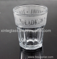 shot glass cup /glass tumbler/glass mug