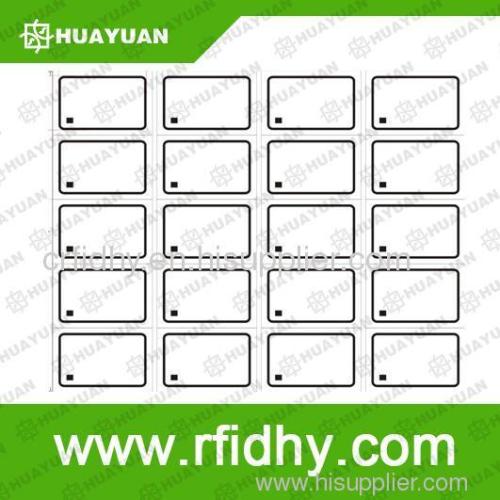 RFID inlay for card