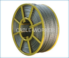 flexible high tensile pulling rope anti-twisting steel wire rope