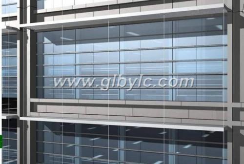 Half seeing frame curtain wall