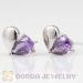 Silver stud earrings wholesale