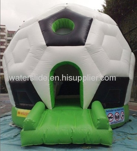 football green bounce houses for kids